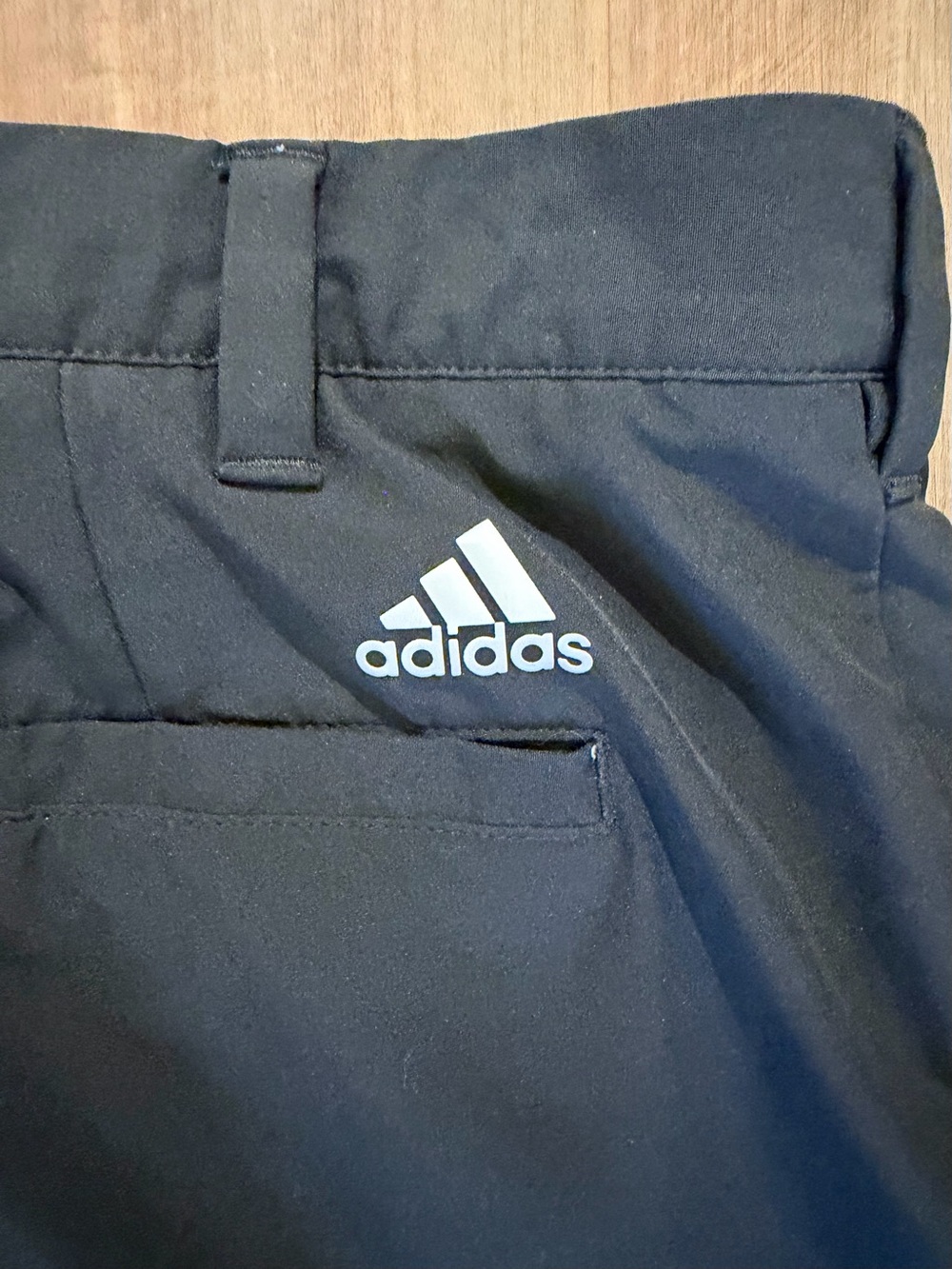 Adidas Men’s Golf Pants 36x32 Black Outdoor Sporty Clothes Chino - Picture 5 of 5
